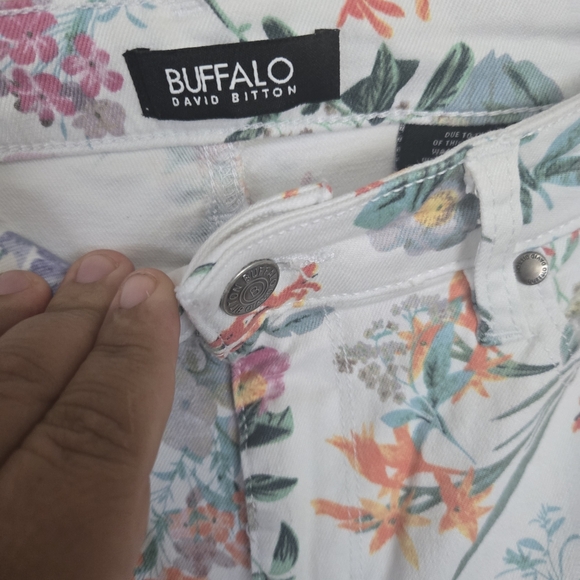 Buffalo David Bitton High Waist Floral Print Women's Pants Size 8/29 - Picture 2 of 6